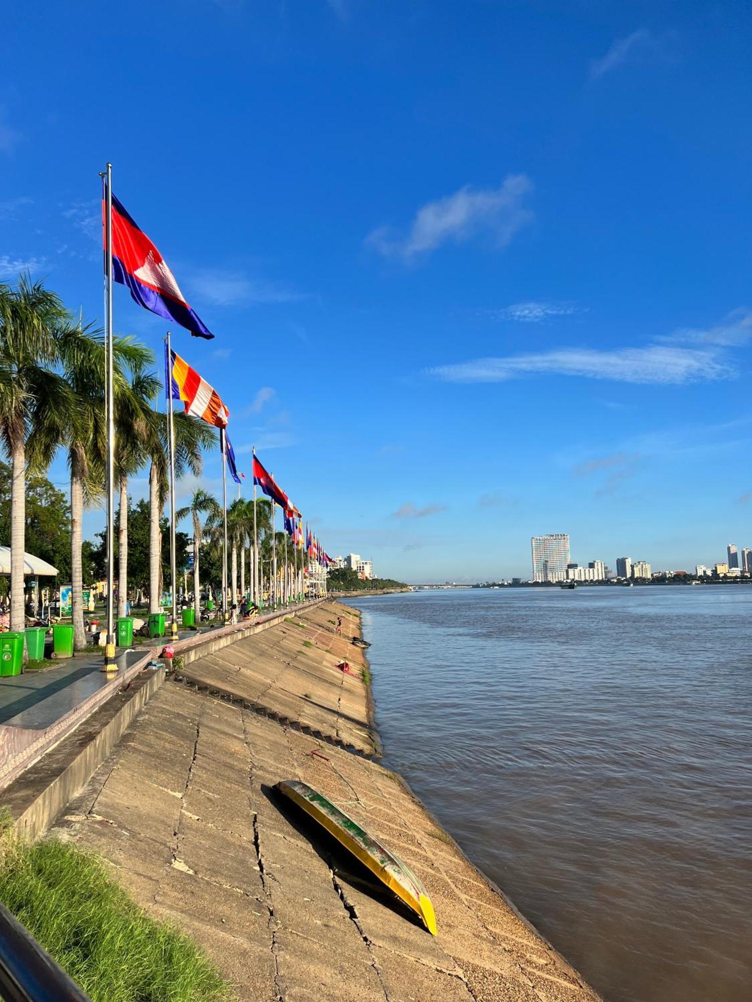 Asiban Quay Boutique Hotel Phnom Penh Exterior foto